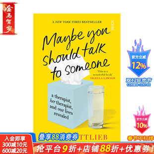 【现货】英文原版 也许你该找个人聊聊 Maybe You Should Talk to Someone 名人传记 正版进口图书画册 善优图书