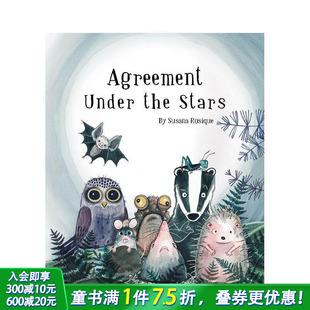 协议 Agreement 英文儿童故事绘本 现货 进口童书 Stars 星空下 the Under