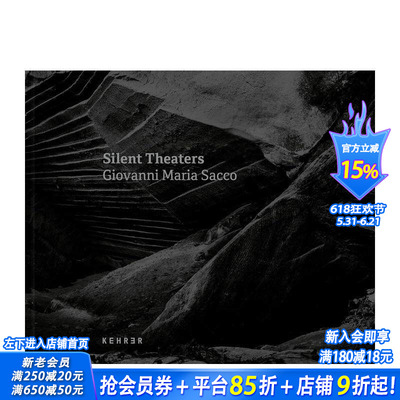 【预售】无声剧院 Silent Theaters - Giovanni Maria Sacco 人文景观 正版进口书