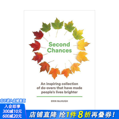 【现货】弟二次机会：收集于已经重头再来的人Second Chances 英文原版