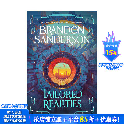 【预售】定制现实：奇幻界作家Brandon Sanderson全新短篇故事集（平装） Tailored Realities 原版英文文学小说 正版进口书