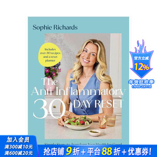 【预售】抗炎30天重塑计划 The Anti-Inflammatory 30-day Reset 原版英文餐饮生活美食 正版进口书