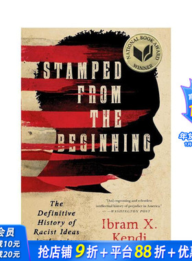 【预售】从一开始就被铭记 Stamped from the Beginning 原版英文人文历史 正版进口书