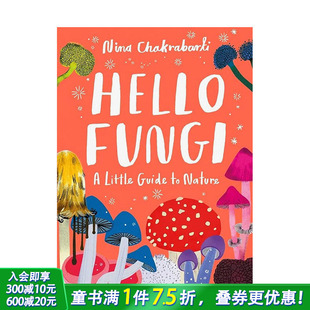 现货 蘑菇你好 英文插画绘本 善优图书 原版 Little 自然小书 Hello Nature Guide 进口英语儿童科普故事书 Fungi