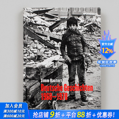 【预售】蒂姆-劳特：德国故事 Timm Rautert: Deutsche Geschichten 原版英文摄影作品集 正版进口书