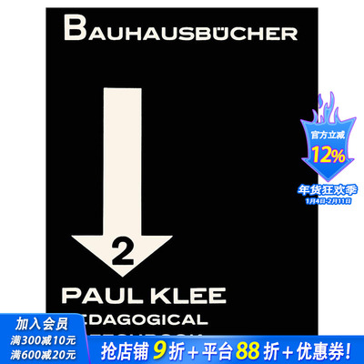 【现货】Paul Klee: Pedagogical Sketchbook 保罗·克利:教学概略