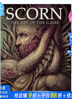 【现货】蔑视 游戏设定集 Scorn: The Art of the Game 英文原版进口艺术画集