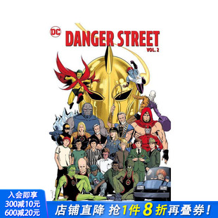 英文漫画书 进口书 卷2 Vol. Street 危险街 Danger 正版 原版 预售