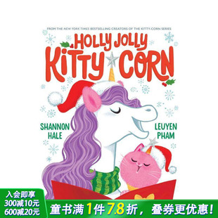 Book 进口童书 Holly Corn Kitty 欢乐喵角兽 Jolly 英文儿童插画故事绘本 Picture 现货