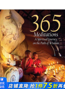 【现货】365次冥想 【365 Series】365 Meditations 原版英文心灵励志 正版进口图书