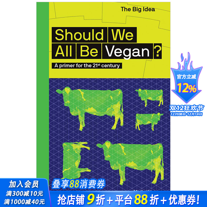 【现货】【大概念丛书】我们都应该吃素吗?Should We All Be Vegan? 人文社科 话题探讨 英文原版正版进口书