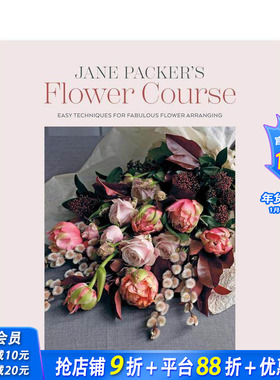 【预售】简·帕克花艺课程 Jane Packer’s Flower Course 原版英文生活综合 正版进口书