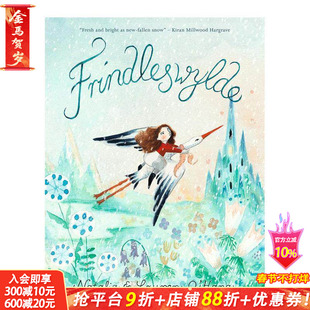 【现货】弗林德斯维尔德 Lauren O'Hara Frindleswylde 圣诞故事图画书 媇子儿童绘本 英文原版 进口图书 5-9岁