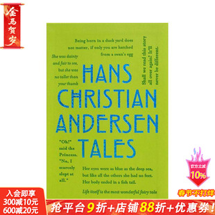 【预售】【字云经典】安徒生童话 特殊书口 压纹封面【Word Cloud Classics】Hans Christian Andersen Tales 英文文学正版进口书