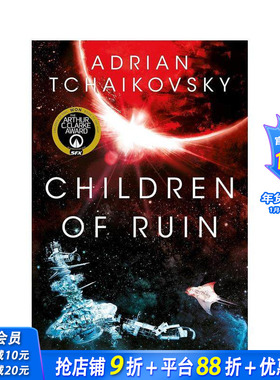 【预售】【2023雨果奖系列小说】废墟之子 Children of Ruin 原版英文文学小说 正版进口图书
