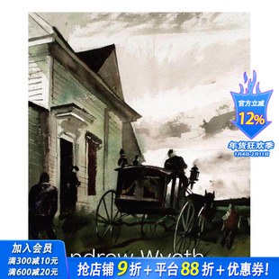 【预售】安德鲁·怀斯：生与死 Andrew Wyeth: Life and Death 原版英文艺术画册画集 正版进口书