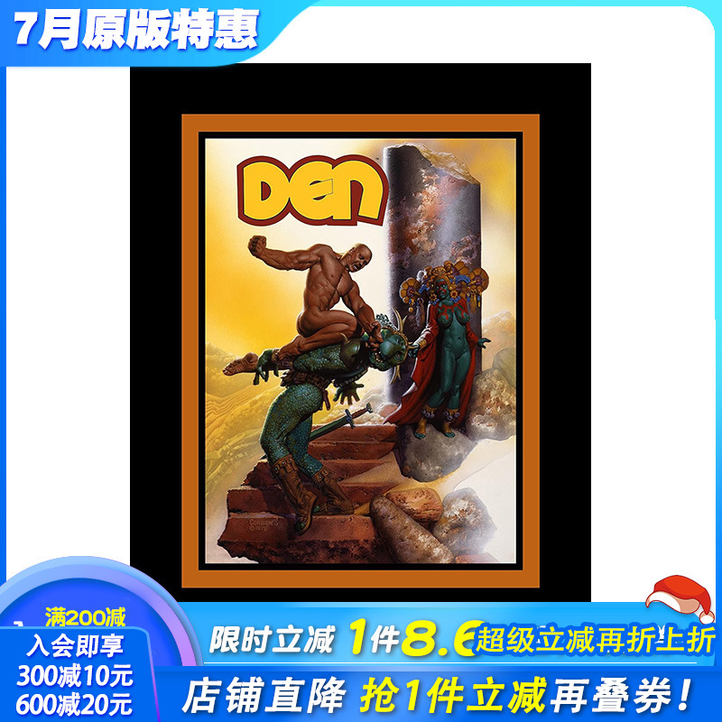 【预售】英文原版 DEN 卷1：无处可去 DEN Volume 1: Neverwhere 英文漫画 进口原版书籍 善优图书
