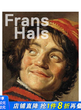 【预售】弗兰斯·哈尔斯 Frans Hals 原版英文艺术画册画集 正版进口书