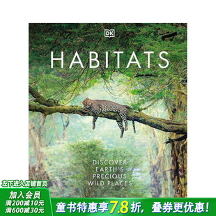 【现货】栖息地：发现地球珍贵的野生动物 Habitats: Discover Earth's Precious Wild Places 原版英文儿童插画绘本进口书