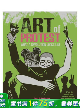 【现货】【2023博洛尼亚奖】反对的艺术The Art of Protest 精装艺术插画绘本 英文原版 儿童进口图书 善优童书