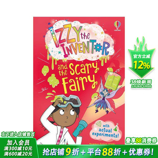【预售】发明家伊兹与可怕仙子 Izzy the Inventor and the Scary Fairy 英文儿童章节桥梁故事 英语拓展阅读进口书