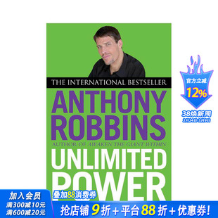【预售】吸引力法则大师Tony Robbins 无限力量 Unlimited Power 原版英文商业行销 正版进口书