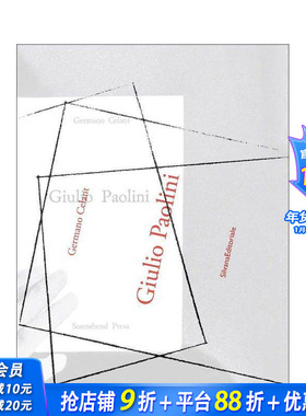 【预售】朱利奥?保利尼 Giulio Paolini 原版英文艺术画册画集 正版进口书