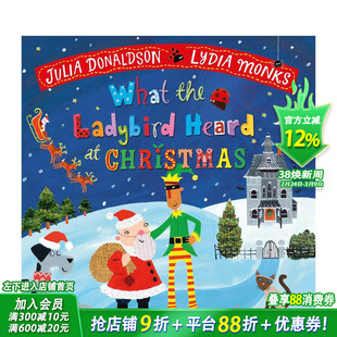 【现货】瓢虫圣诞听见了什么 What the Ladybird Heard at Christmas 英文儿童插画故事绘本 进口童书
