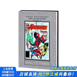 Vol.23 The 预售 漫威杰作：复仇者联盟 正版 善优 英文漫画 Marvel 英文原版 Vol. Avengers Masterworks 进口书籍画册
