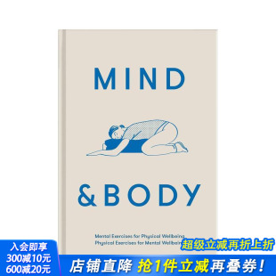 英文生活综合 预售 Body 平静心灵 正版 Mind 接受自身 身心 进口书 and 减少焦虑 原版