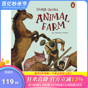 【现货】Animal Farm: The Graphic Novel，动物农场（绘本小说版）英文原版图书籍进口正版 Orwell, George世界文学