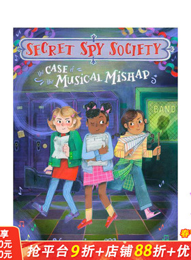【预售】音乐剧中的失误案例 Case Of The Musical Mishap 英文儿童插画故事科普绘本 进口童书