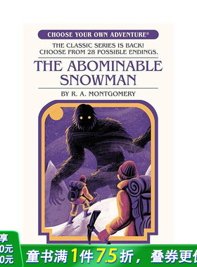 【现货】【选择你的冒险之旅】神秘的雪人 【 Choose your own adventure】The Abominable Snowman 原版英文儿童章节书