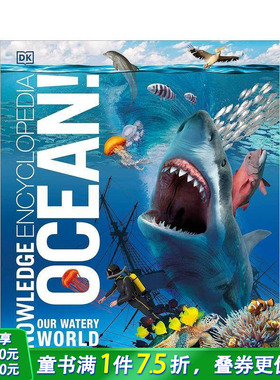 【现货】DK精装英文原版 海洋知识百科全书Knowledge Encyclopedia Ocean!【善优童书】