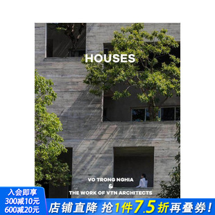 Oscar Ojeda 越南建筑师Vo Houses建筑设计画册 英文原版 Nghia及VTN建筑事务所作品 住宅 Trong Riera 进口 现货