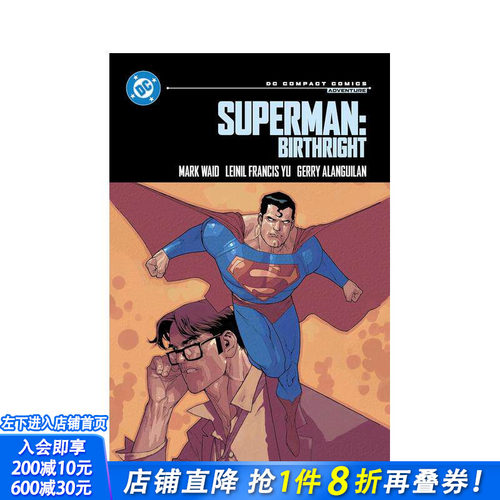 【现货】DC漫画 超人：与生俱来的权利 Superman: Birthright 原版英文漫画书 DC漫画 正版进口书