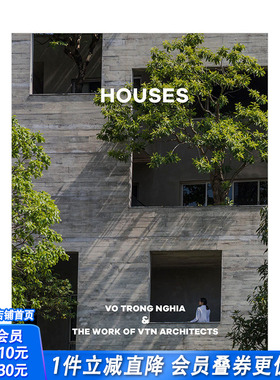 【现货】住宅:越南建筑师Vo Trong Nghia及VTN建筑事务所作品 Houses建筑设计画册 英文原版进口 Oscar Riera Ojeda