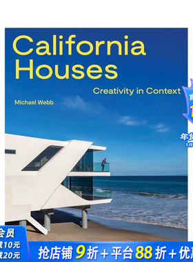 【现货】加州住宅：情境中的创意 California Houses: Creativity in Context 原版英文建筑设计 正版进口书