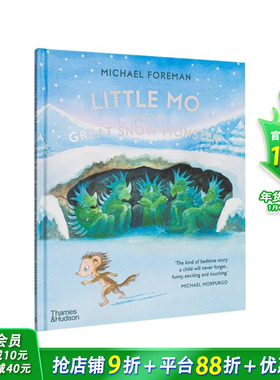 【预售】【凯特格林纳威奖得主Michael Foreman】小莫和大雪怪Little Mo and the Great Snow Monster英文儿童插画绘本进口书
