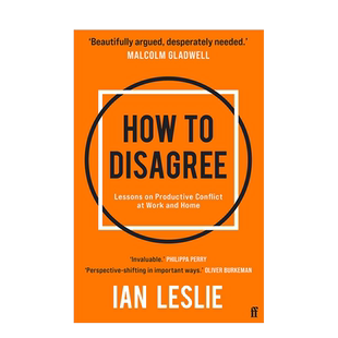【现货】英文原版 如何不同意：工作和家庭里频发冲突的教训 How to Disagree 社会科学 正版进口图书画册 善优图书
