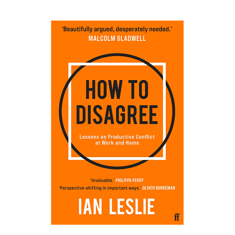 【现货】英文原版 如何不同意：工作和家庭里频发冲突的教训 How to Disagree 社会科学 正版进口图书画册 善优图书