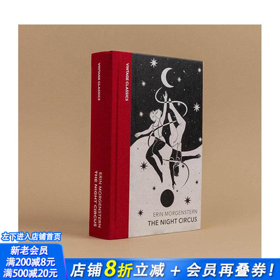 【预售】【1/4复古布脊经典】夜晚马戏团 埃琳·摩根斯顿 Vintage Quarterbound Classics：The Night Circus英文小说正版进口书