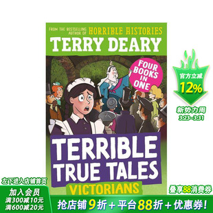 英文儿童桥梁章节故事书 Deary 故事 True Tales Terrible 糟糕又真实 维多利亚时代 Terry Victorians历史科普拓展 预售