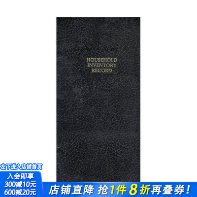 【预售】罗伯特.弗兰克:家庭财产记录 Robert Frank: Household Inventory Record 原版英文摄影作品集 正版进口书