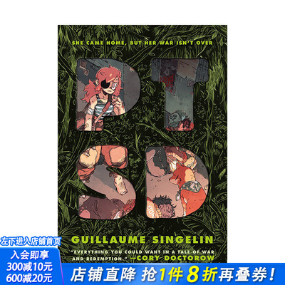 【现货】英文原版 创伤后遗症 PTSD 英文漫画 图像小说 正版进口书籍 善优图书