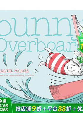 【现货】【邦尼兔】Bunny Overboard 远航 英文原版儿童绘本 3-6岁【善优童书】