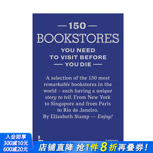 Need Die Visit 书店 Bookstores 善优图书 正版 进口书籍画册 150个该看 150 You you Before 室内设计 英文原版 预售