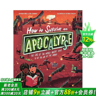【预售】【极限生存指南】如何度过末日危机？ 【Extreme Survival Guides】 英文儿童插画故事绘本 进口童书生存基础知识