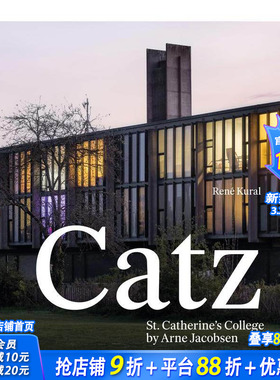 【预售】卡茨圣凯瑟琳学院 作者：阿纳-雅各布布森 Catz St Catherine's College By Arne Jacobsen 原版英文建筑设计 正版进口书