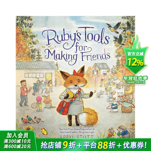 【现货】鲁比的交友工具 Ruby's Tools for Making Friends 英文儿童故事插画绘本 进口童书
